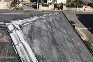 F様邸 屋根重ね葺き工事(MFシルキー)